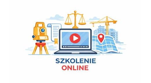 NOWOŚCI W GEODEZJI, PRAWIE BUD. I PLANOWANIU PRZESTRZENNYM - ONLINE